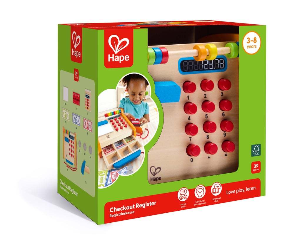 Hape Checkout Register | 收銀機 (3-8 歲)