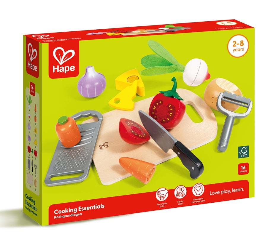 Hape Cooking Essentials | 蔬菜切切套裝 (2  - 8 歲)
