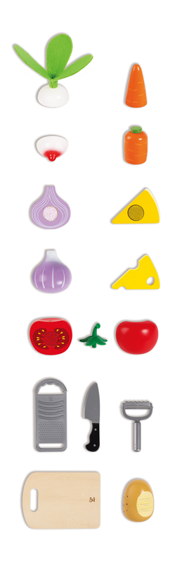Hape Cooking Essentials | 蔬菜切切套裝 (2  - 8 歲)