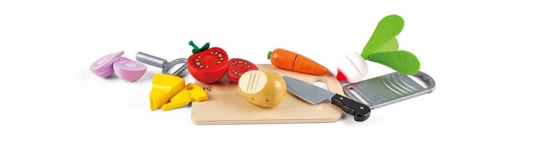 Hape Cooking Essentials | 蔬菜切切套裝 (2  - 8 歲)
