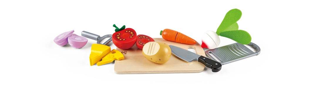 Hape Cooking Essentials | 蔬菜切切套裝 (2  - 8 歲)