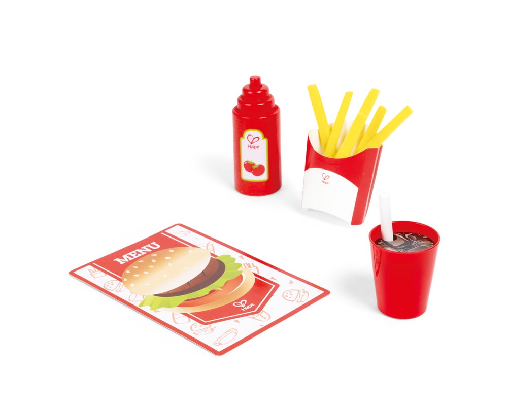 Hape Fast Food Set | 快餐店套餐玩具套裝 (2-8 歲)