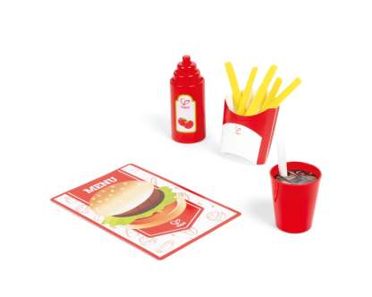 Hape Fast Food Set | 快餐店套餐玩具套裝 (2-8 歲)