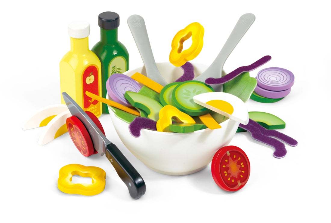 Hape Healthy Salad Playset | 綠色沙律 (2-8 歲)
