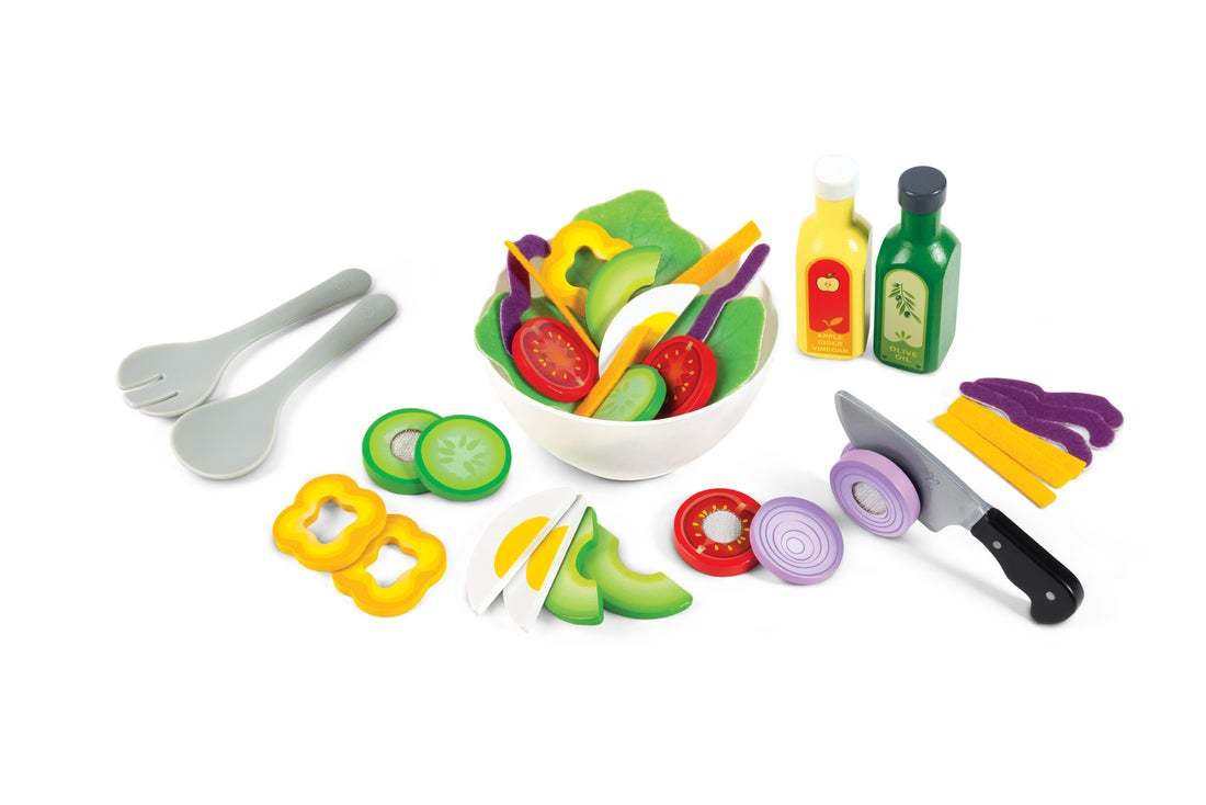Hape Healthy Salad Playset | 綠色沙律 (2-8 歲)