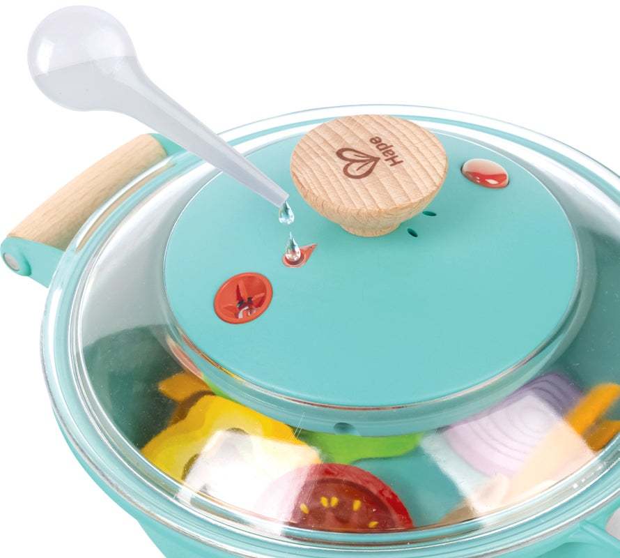 Hape Little Chef Cooking & Steam Playset | 蒸氣火鍋煮食套裝 (2-8 歲)