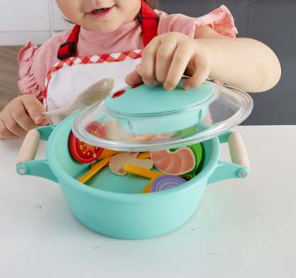 Hape Little Chef Cooking & Steam Playset | 蒸氣火鍋煮食套裝 (2-8 歲)