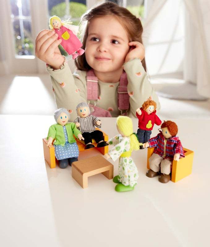 Hape Happy Family - Caucasian | 娃娃 - 白人家庭  (3-10 歲)