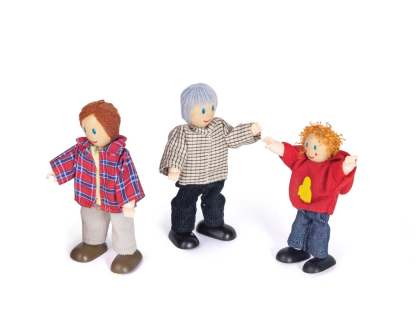 Hape Happy Family - Caucasian | 娃娃 - 白人家庭  (3-10 歲)