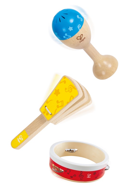 Hape Junior Percussion Set | 敲擊樂器組合 (1-3 歲)