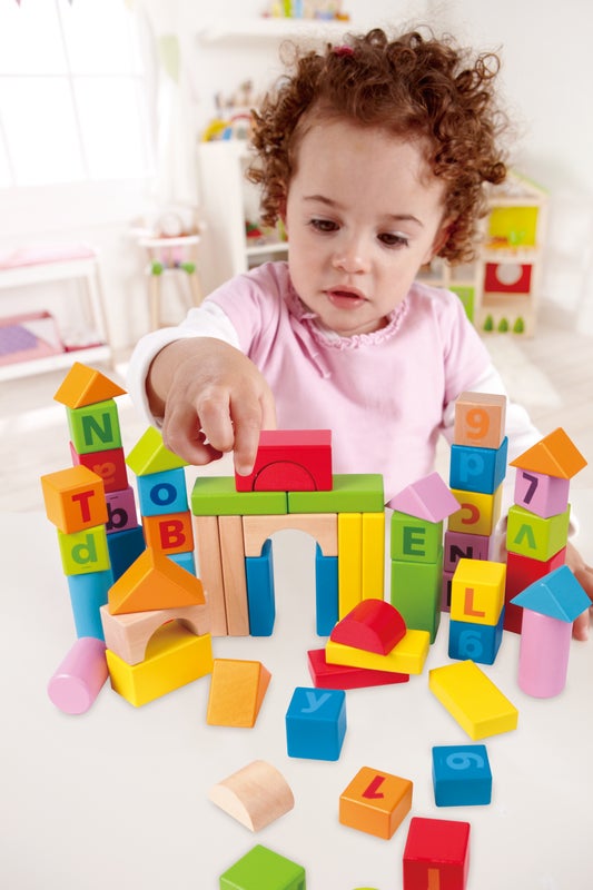 Hape 益智字母數字積木 80pcs (1-3 歲)