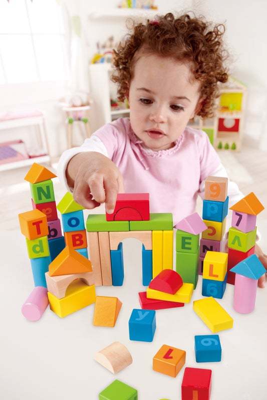 Hape 益智字母數字積木 80pcs (1-3 歲)