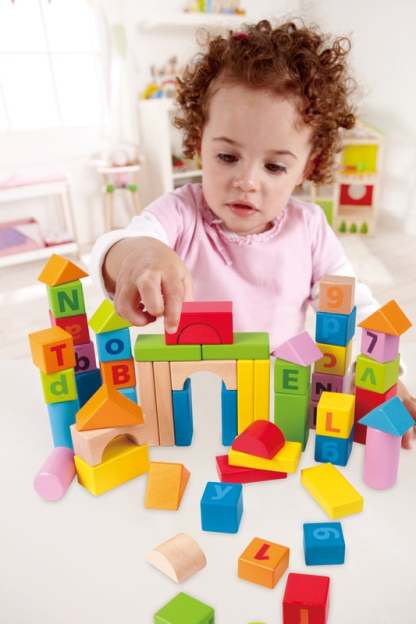 Hape 益智字母數字積木 80pcs (1-3 歲)