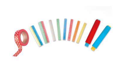 Hape Chalks and Stencils Art | 粉彩模藝工房 (3-6 歲) 