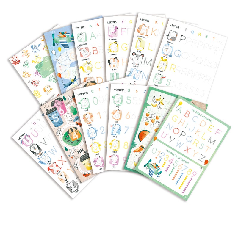 Hape Letters & Numbers Tracing | 字母數字描摹套裝 (4-12 歲)