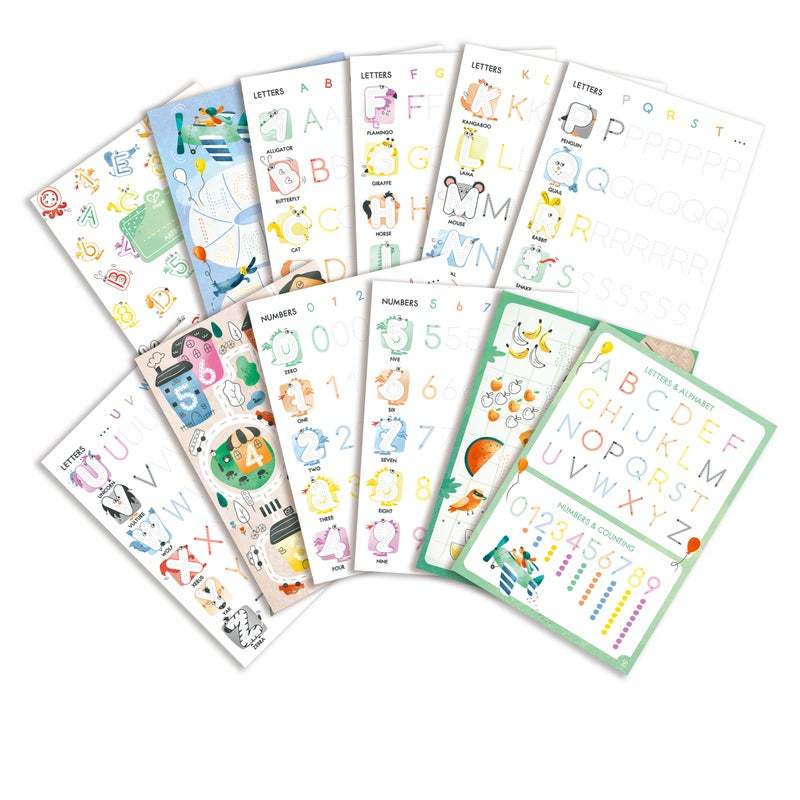 Hape Letters & Numbers Tracing | 字母數字描摹套裝 (4-12 歲)