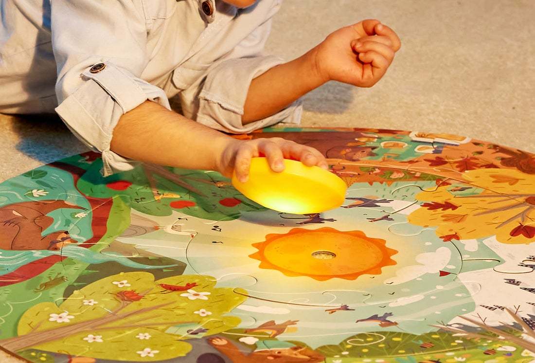 Hape 拼圖 - 四季 16塊 (3-6 歲)