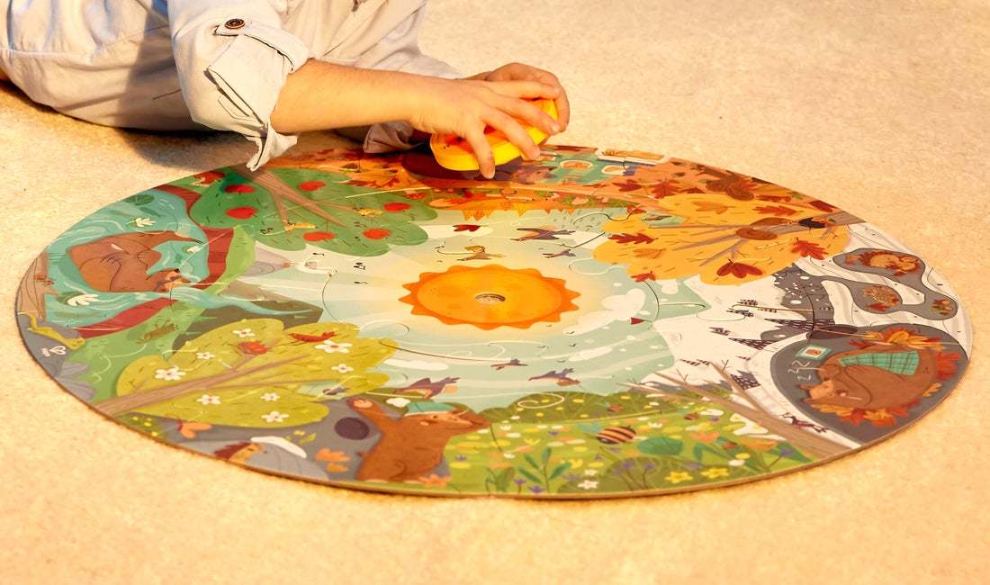 Hape 拼圖 - 四季 16塊 (3-6 歲)