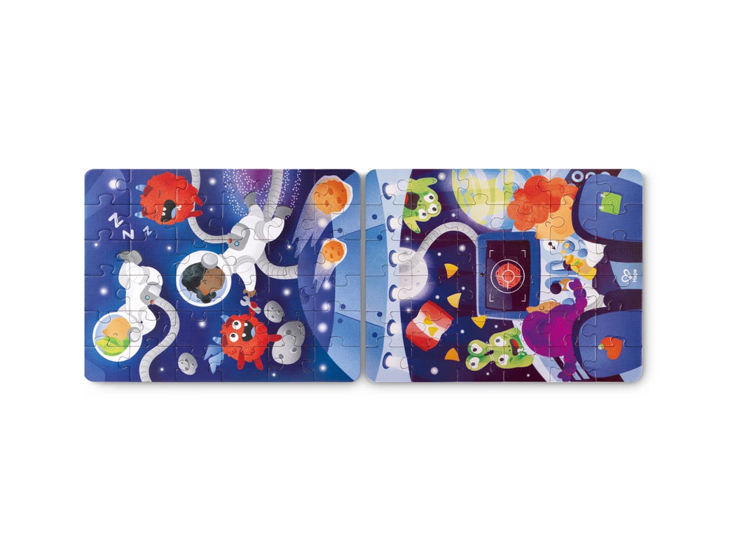 Hape Space Adventure Puzzle | 太空探險拼圖套裝 (4-7 歲)