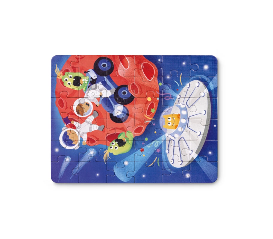 Hape Space Adventure Puzzle | 太空探險拼圖套裝 (4-7 歲)