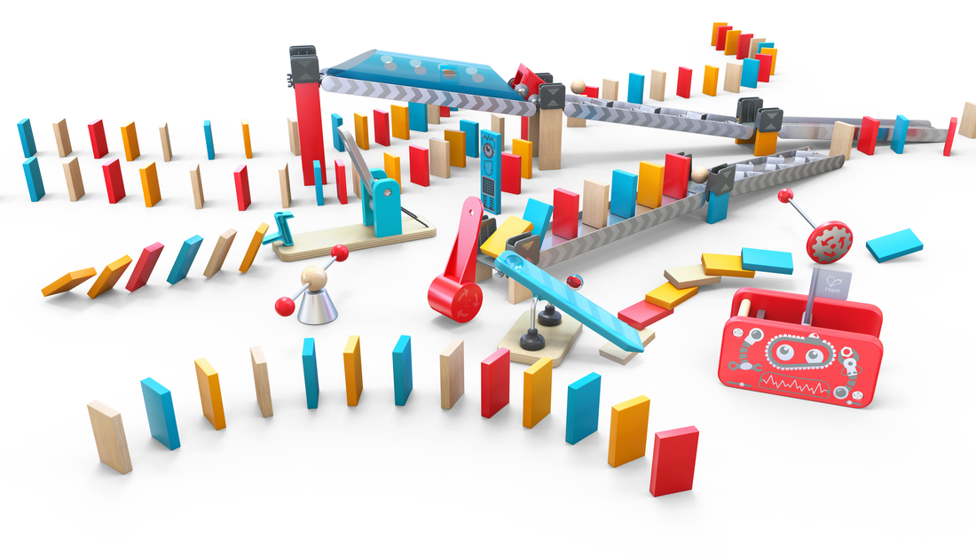 Hape 機械多米諾巨臂骨牌 (4-10 歲)