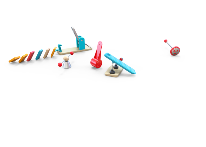 Hape 機械多米諾巨臂骨牌 (4-10 歲)