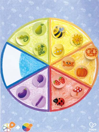 Hape Crayon Colouring | 蠟筆填色套裝 (2-4 歲)