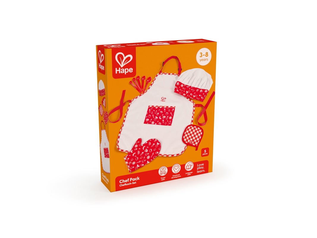 Hape Chef Pack | 小廚師扮裝套裝 (3-8 歲)