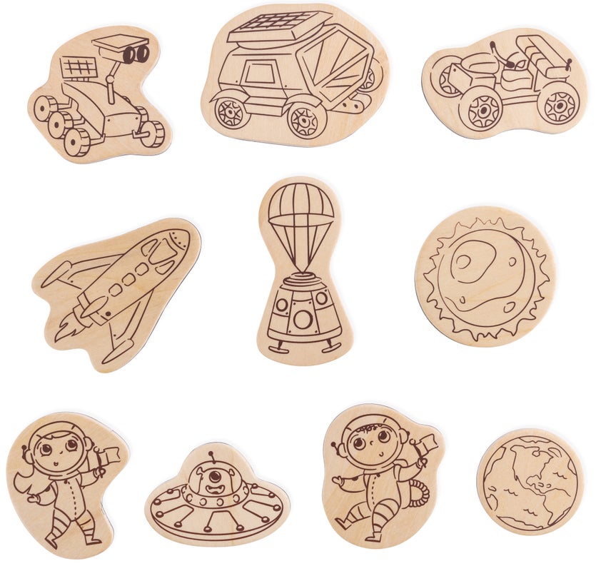 Hape Mars Life DIY Magnets | 火星生活 DIY 磁石貼 (4-12 歲)