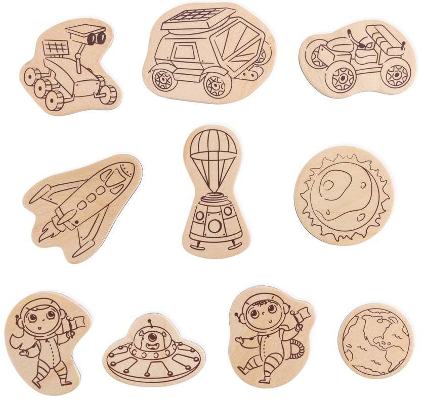 Hape Mars Life DIY Magnets | 火星生活 DIY 磁石貼 (4-12 歲)