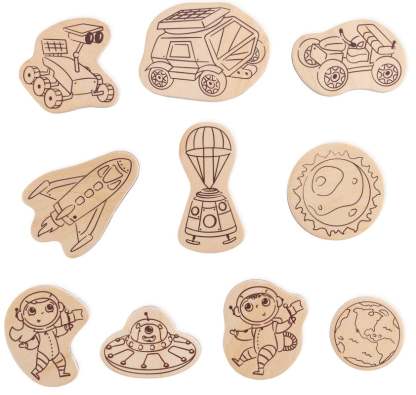 Hape Mars Life DIY Magnets | 火星生活 DIY 磁石貼 (4-12 歲)