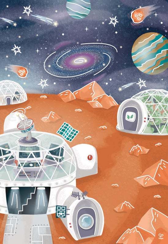 Hape Mars Life DIY Magnets | 火星生活 DIY 磁石貼 (4-12 歲)