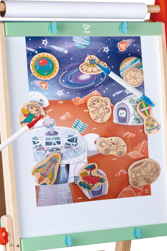 Hape Mars Life DIY Magnets | 火星生活 DIY 磁石貼 (4-12 歲)