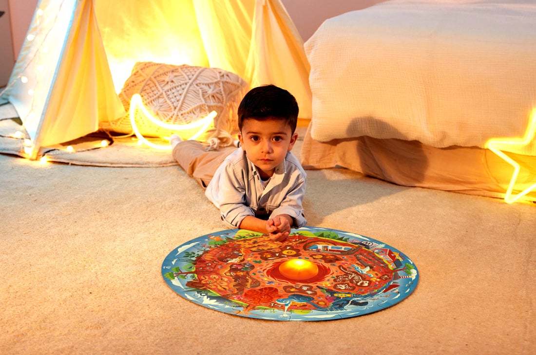 Hape 拼圖 - 地下世界 36塊 (4-7 歲)