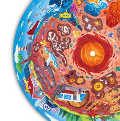 Hape 拼圖 - 地下世界 36塊 (4-7 歲)