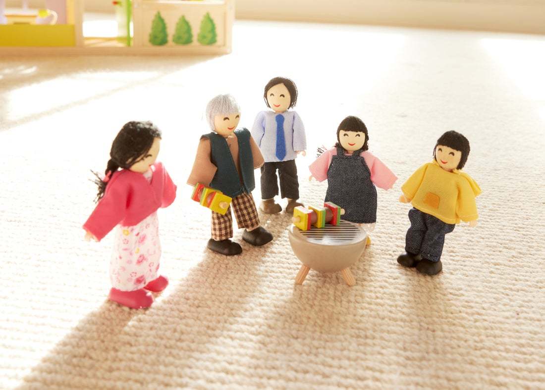 Hape Happy Family - Asian | 娃娃 - 亞洲人家庭 (3-10 歲)