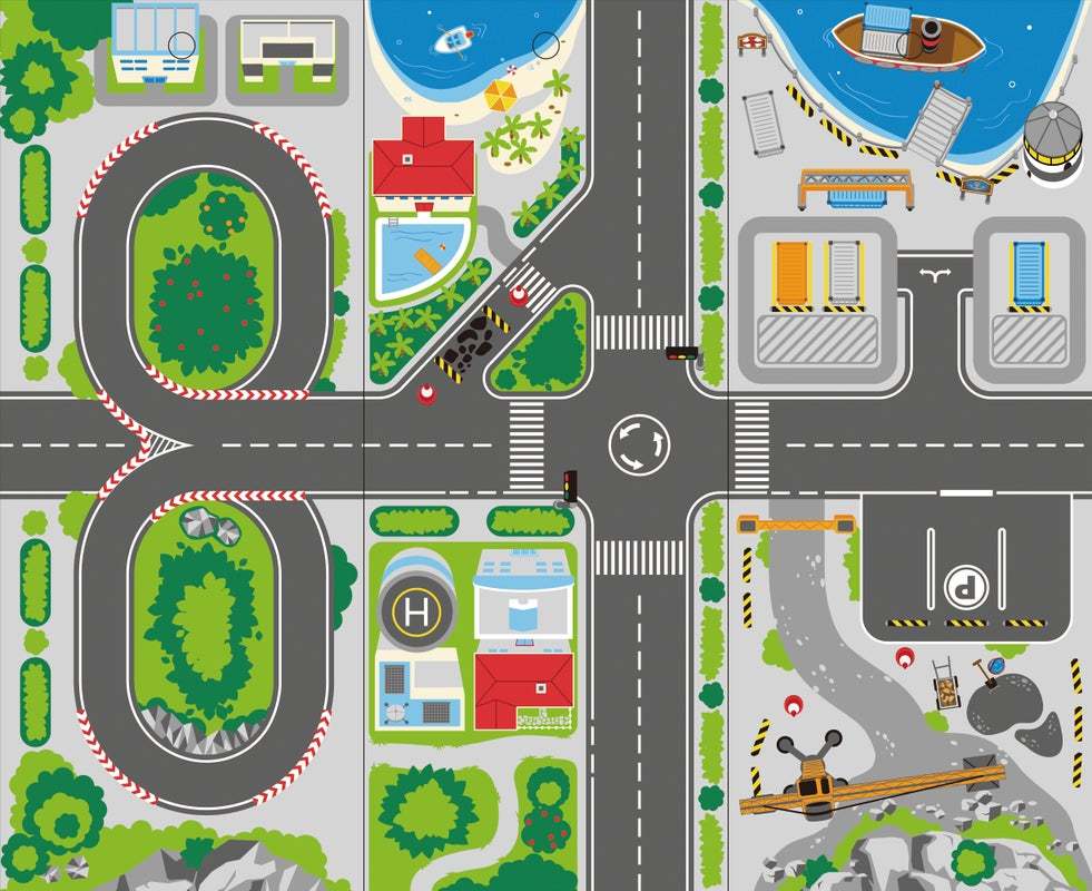 Hape Reversible Train Storage Table | 火車遊戲桌 (3 歲以上) 