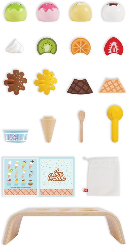 Hape Creamy Dreamy Ice Cream Corner | 雪糕玩具 (2 - 8 歲)
