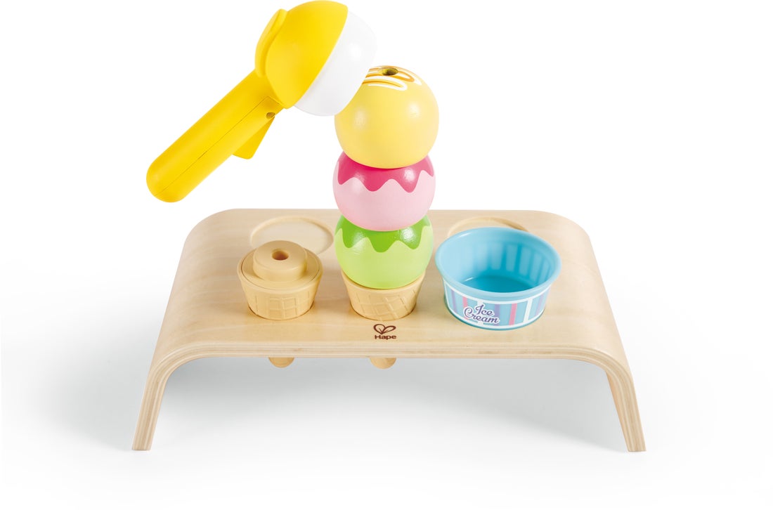 Hape Creamy Dreamy Ice Cream Corner | 雪糕玩具 (2 - 8 歲)