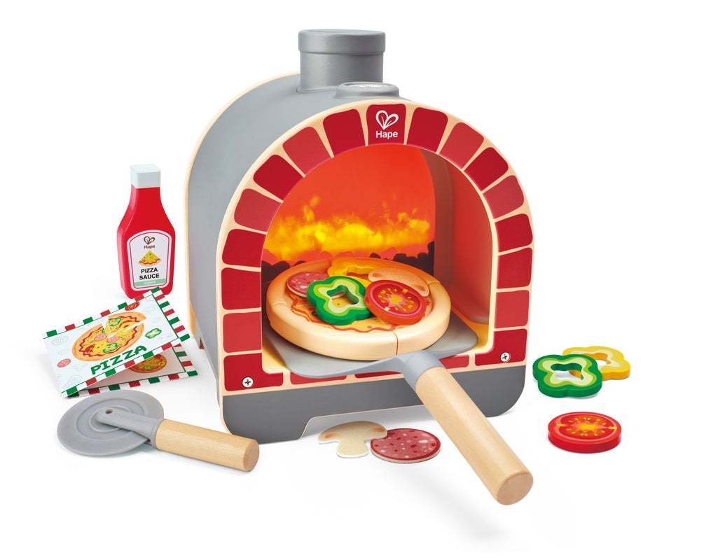 Hape Light & Sizzle Pizza Oven Set | 薄餅焗爐玩具套裝 (2-8 歲)