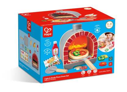 Hape Light & Sizzle Pizza Oven Set | 薄餅焗爐玩具套裝 (2-8 歲)