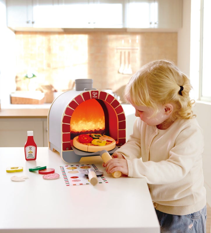 Hape Light & Sizzle Pizza Oven Set | 薄餅焗爐玩具套裝 (2-8 歲)