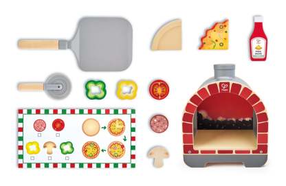 Hape Light & Sizzle Pizza Oven Set | 薄餅焗爐玩具套裝 (2-8 歲)