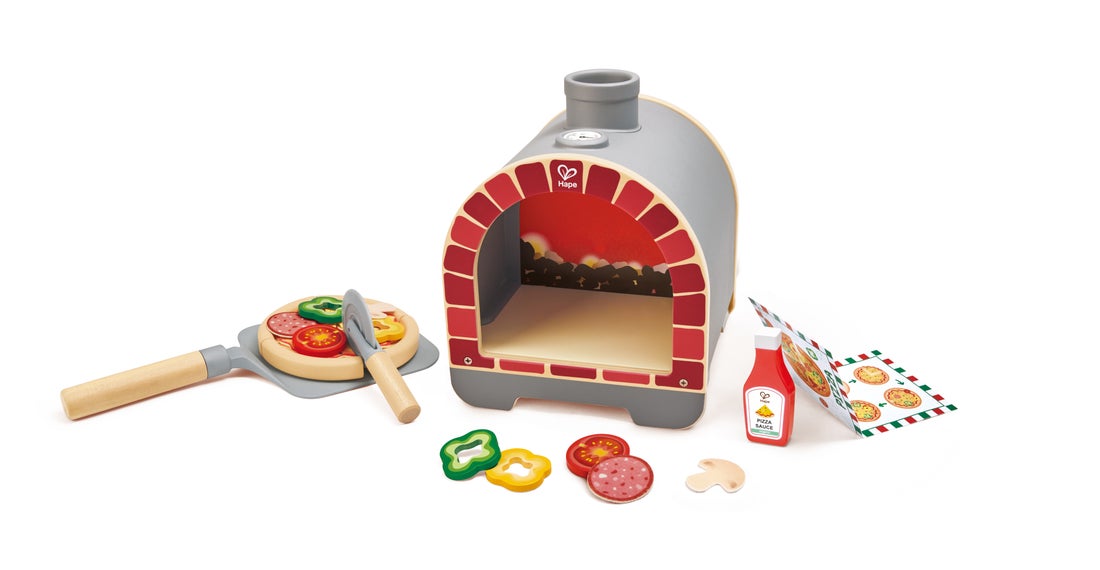 Hape Light & Sizzle Pizza Oven Set | 薄餅焗爐玩具套裝 (2-8 歲)