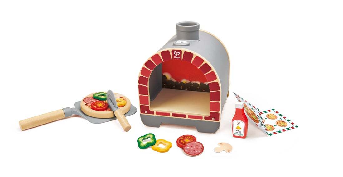 Hape Light & Sizzle Pizza Oven Set | 薄餅焗爐玩具套裝 (2-8 歲)