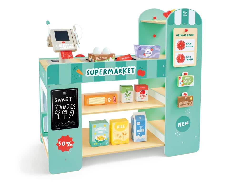 Hape Smart & Wooden Supermarket | 智能木製超級市場 (3-8 歲)