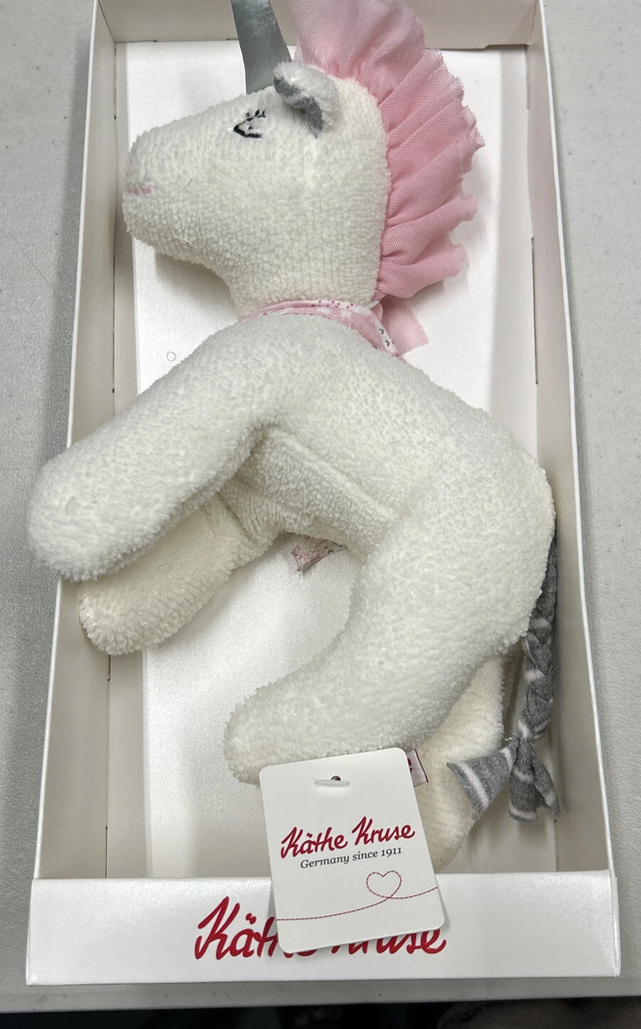 Kathe Kruse | Unicorn Tini Dangle Small Soft Toy Doll (0歲以上)