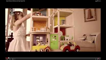 Hape 木製娃娃屋家具嬰兒房套裝