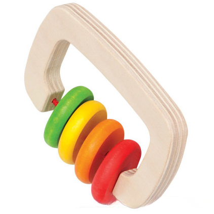 Hape 長方形搖鈴 | 蒙特梭利 | 感官探索 | 0-1 歲