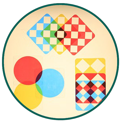 Vivaio 繽紛幾何透明卡 (48PCS)